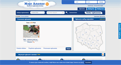 Desktop Screenshot of mojeanonse.pl